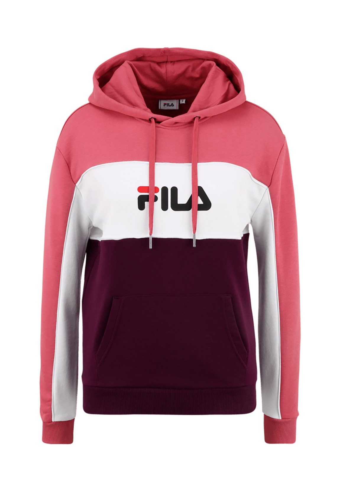 Hoodie top fila rose